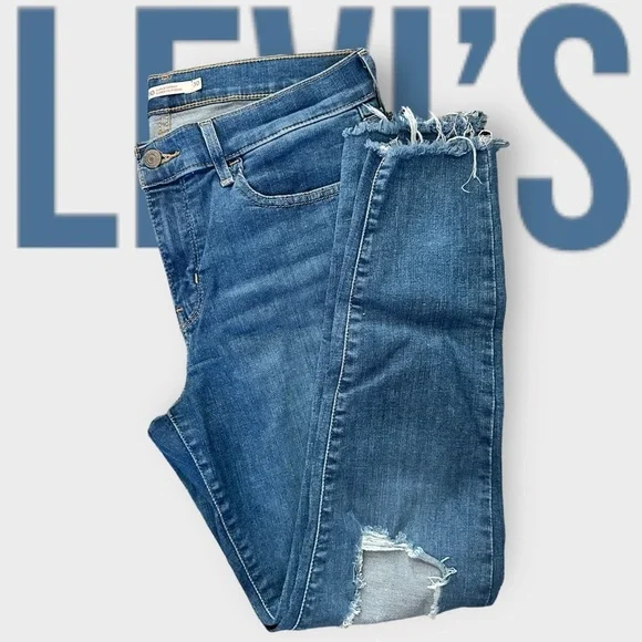 Women's Levi 710 Super-Skinny Jeans | 30x30 - Picture 2 of 12